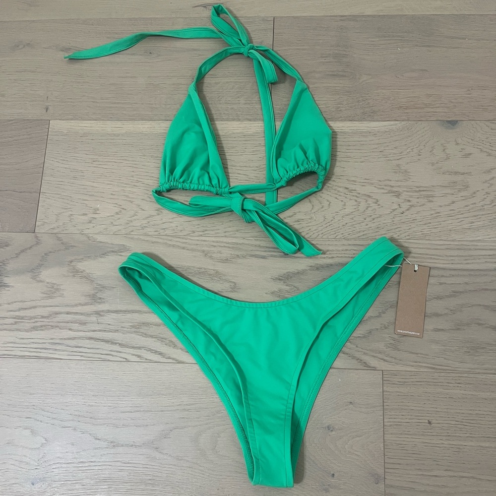 Tan lines bikini bottoms